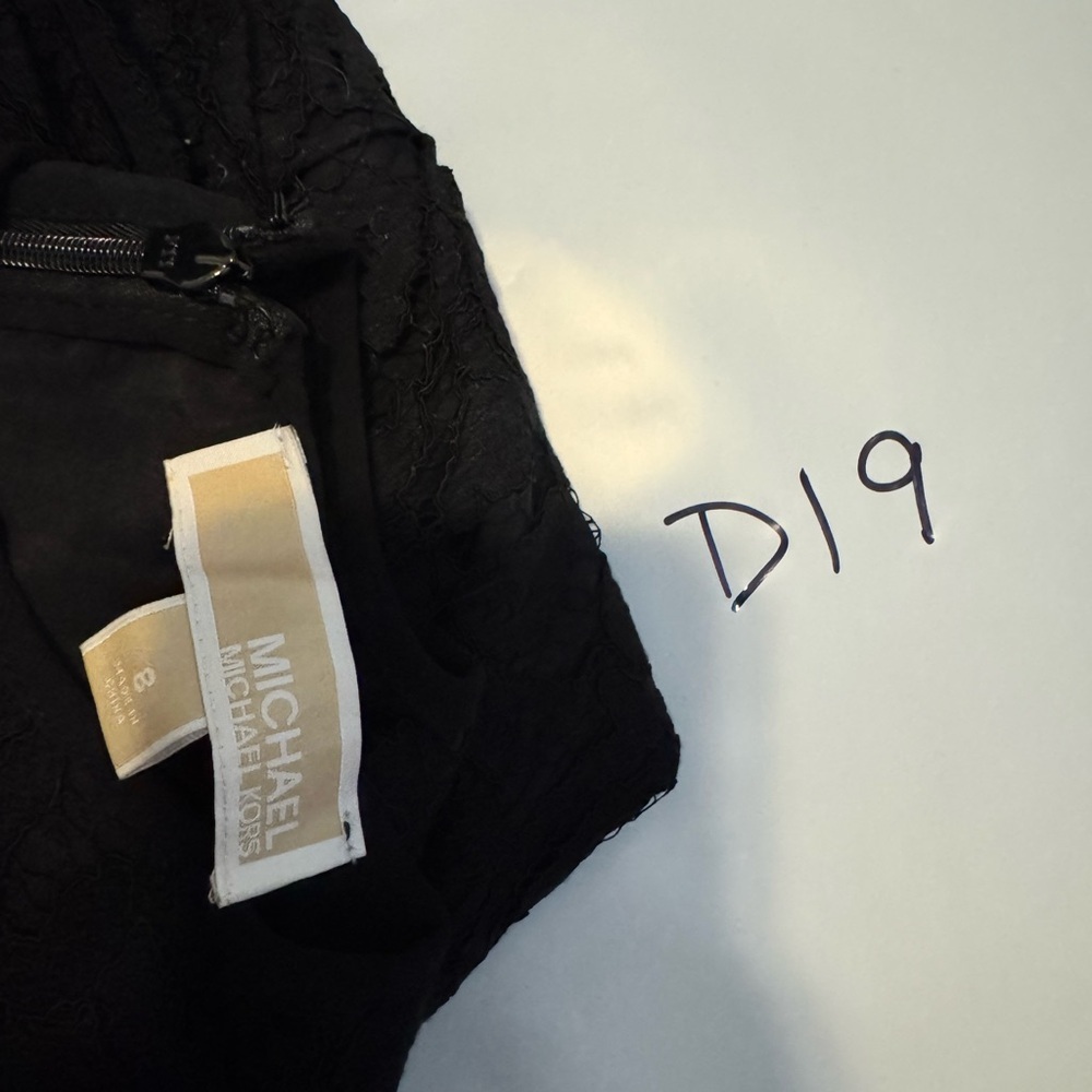 Michael Kors Black Sheath Mini Dress - Picture 8 of 8